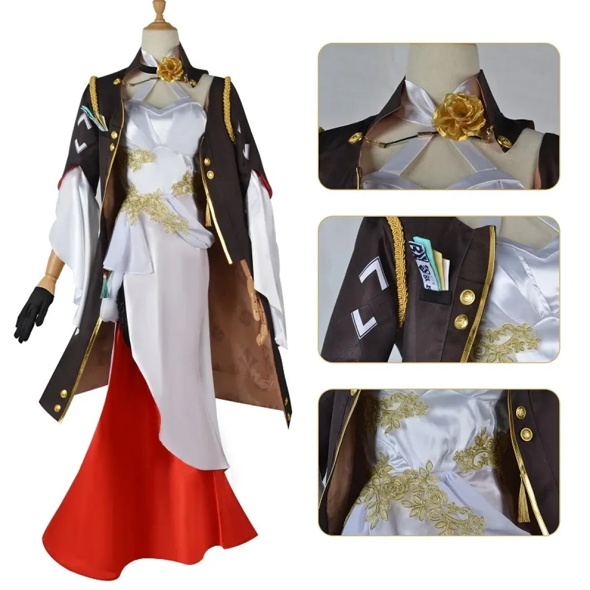 Himeko Honkai Star Rail Cosplay Costume Set - Cosplay - Cosplay - 3