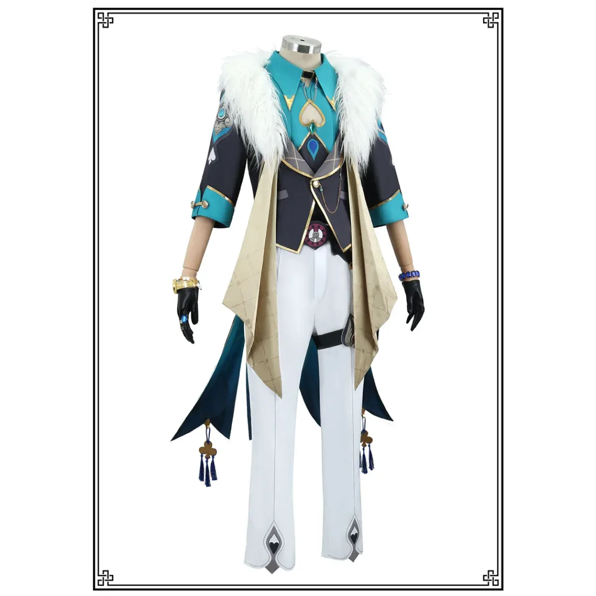 Aventurine Honkai Star Rail Cosplay Set - Anime - Cosplay - 6