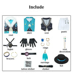 Aventurine Honkai Star Rail Cosplay Set - Anime - Cosplay - 8