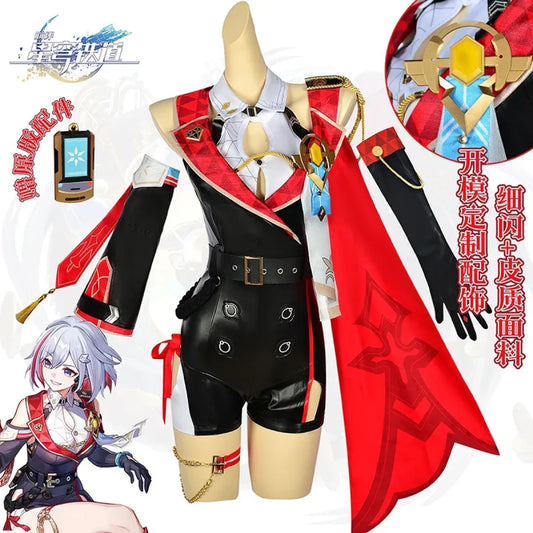 Topaz Honkai Star Rail Cosplay Set with Wig & Shoes - Dresses - Cosplay - 2