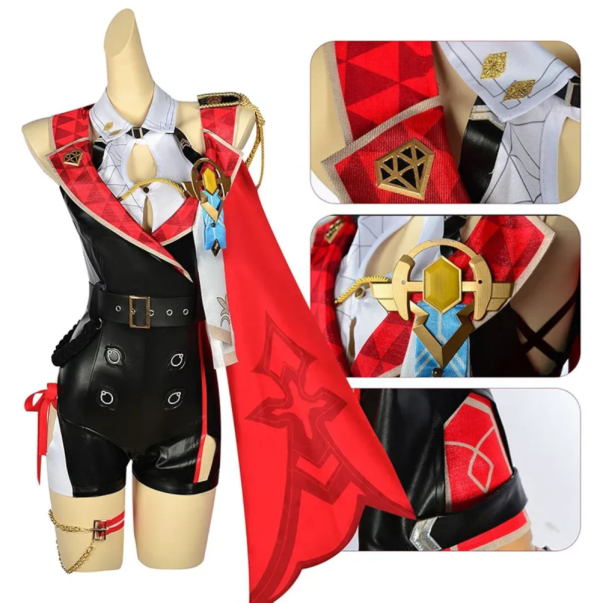 Topaz Honkai Star Rail Cosplay Set with Wig & Shoes - Dresses - Cosplay - 1