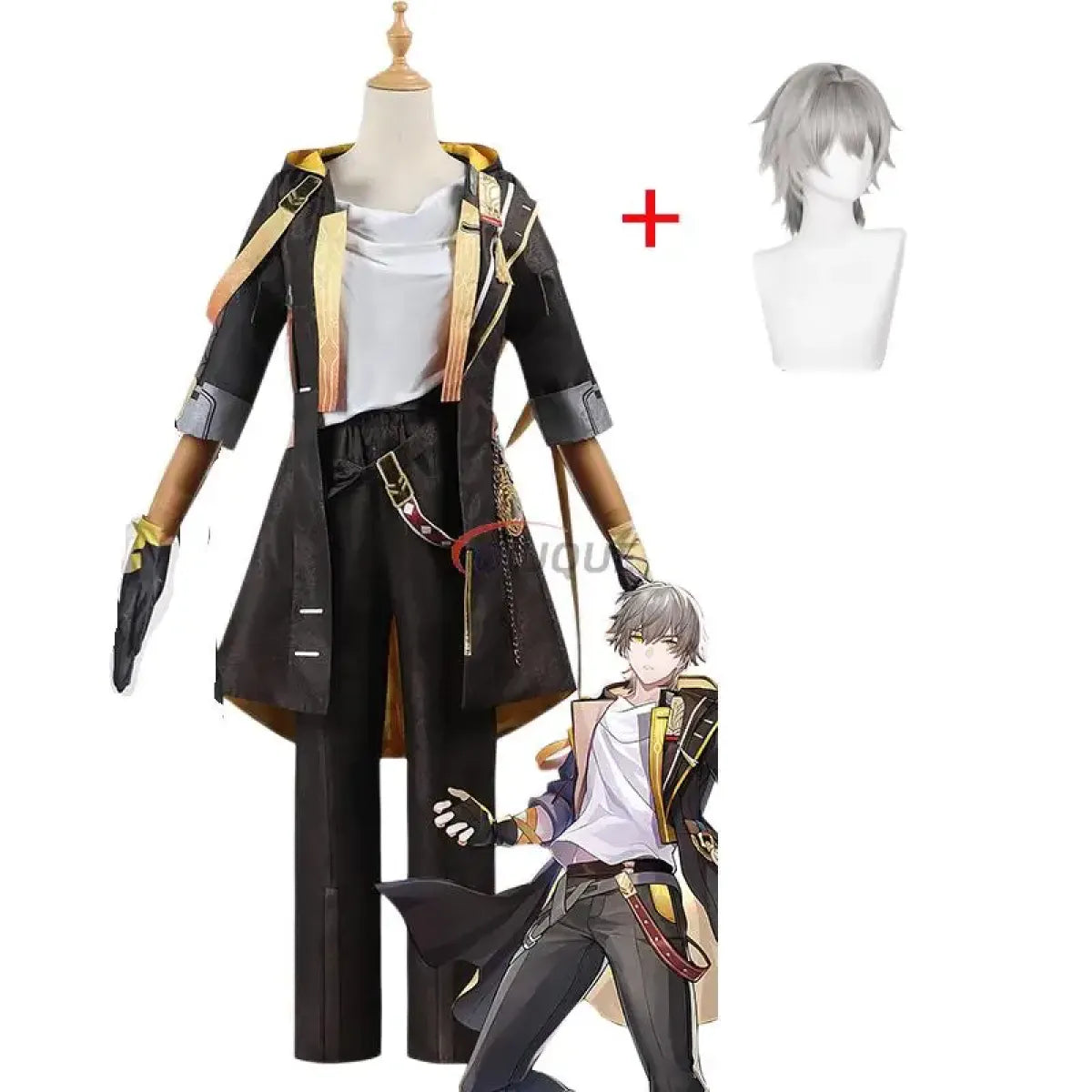 Honkai Star Rail Trailblazer Stelle & Caelus Cosplay Set - Cosplay - Cosplay - 3