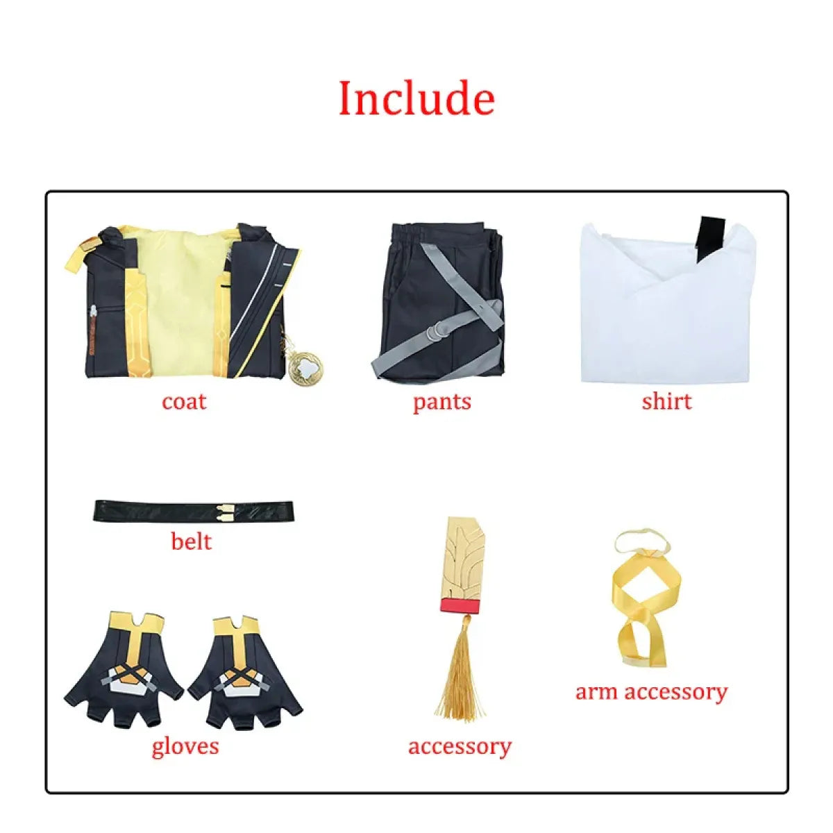 Trailblazer Stelle Caelus Honkai Star Rail Cosplay Set - Cosplay - Cosplay - 8