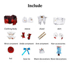 Hyacine Honkai Star Rail Cosplay Costume Set - Women’s Clothing & Accessories - Cosplay - 2