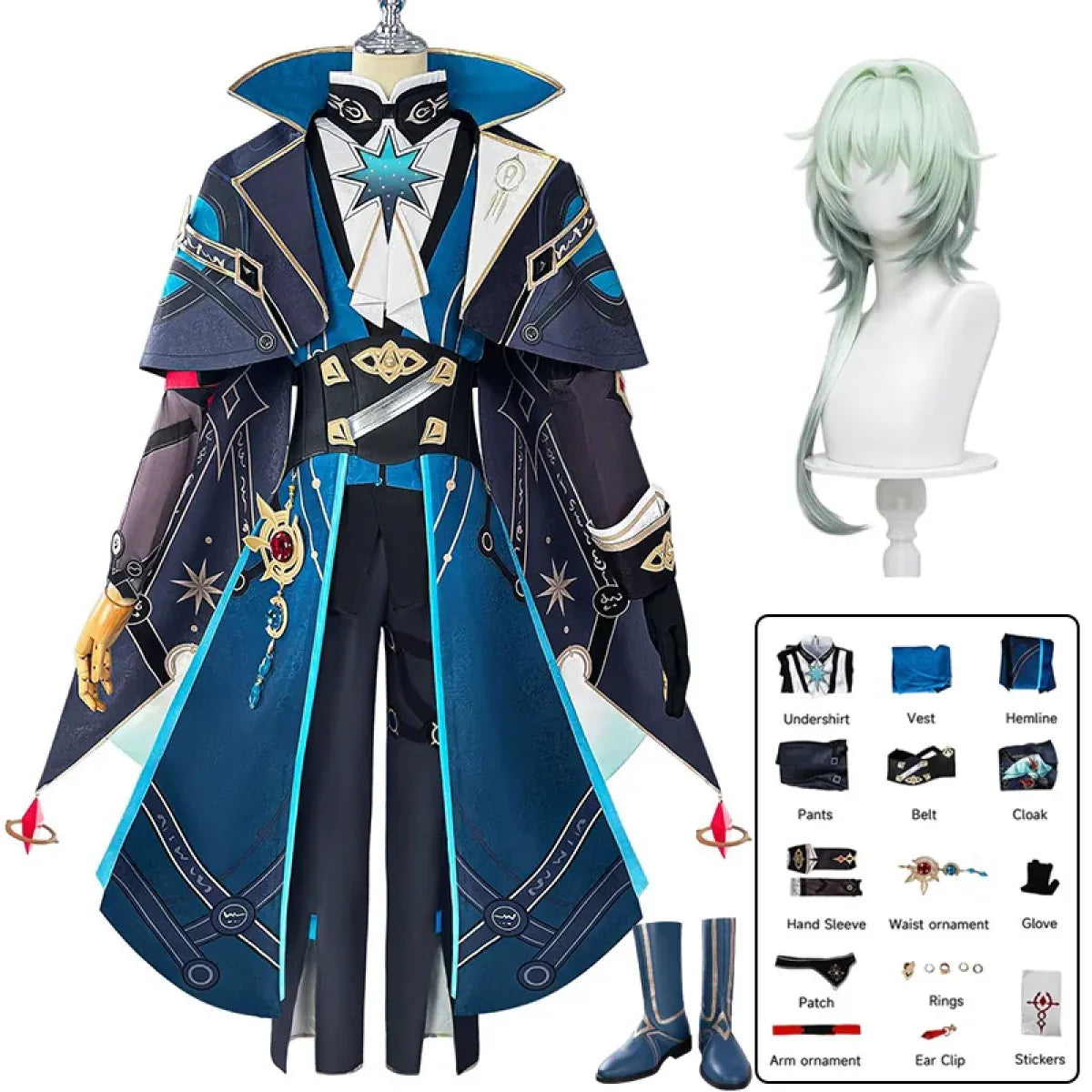 Anaxagoras Honkai Star Rail Cosplay Costume Set - Cosplay - Cosplay - 1