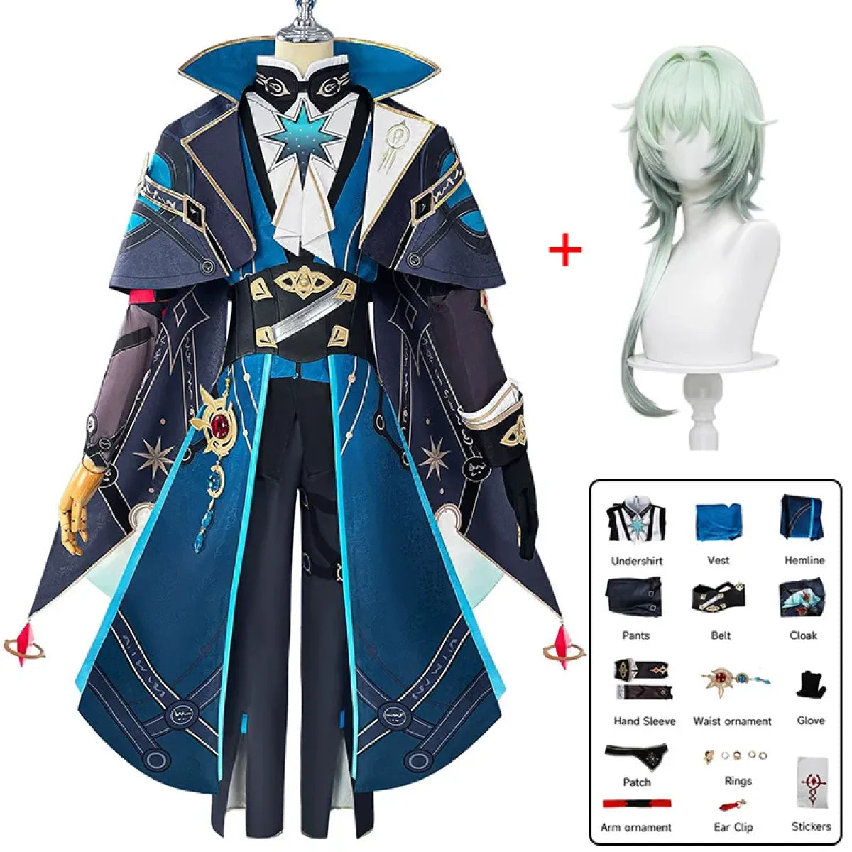 Anaxagoras Honkai Star Rail Cosplay Costume Set - Cosplay - Cosplay - 8
