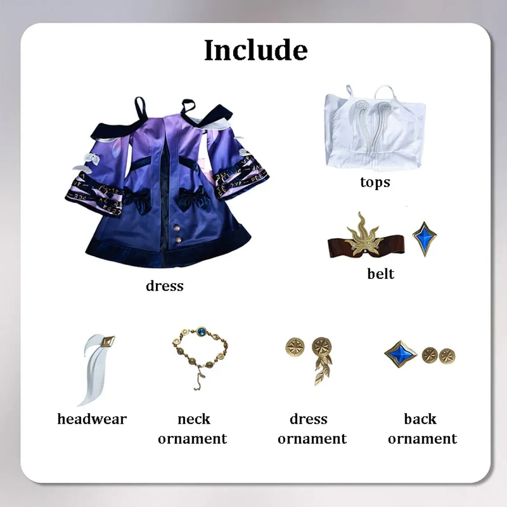 Cyrene Honkai Star Rail Cosplay Costume Set - Cosplay - Cosplay - 8