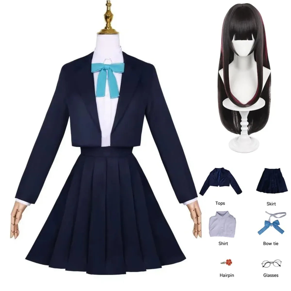 Sparkle Honkai Star Rail Cosplay JK Uniform Set - Cosplay - Cosplay - 1