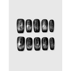 Stargaze Cosmic Glitter Press On Nails - Harajuku Style - Cosmetics - 1