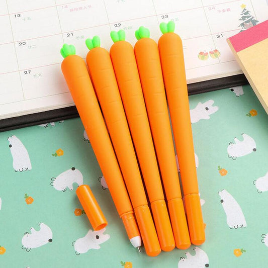 Cute Carrot Shape Gel Pens - Stationary & More - Shirts & Tops - 2 - 2024