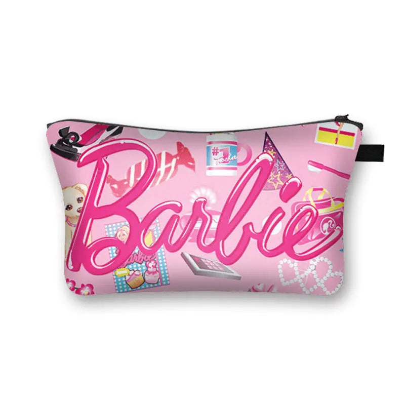 Fashion Barbie Cosmetic Bag - Cute Pink Girls Pencil Case - 12 - Stationary & More - Luggage Tags - 18 - 2024