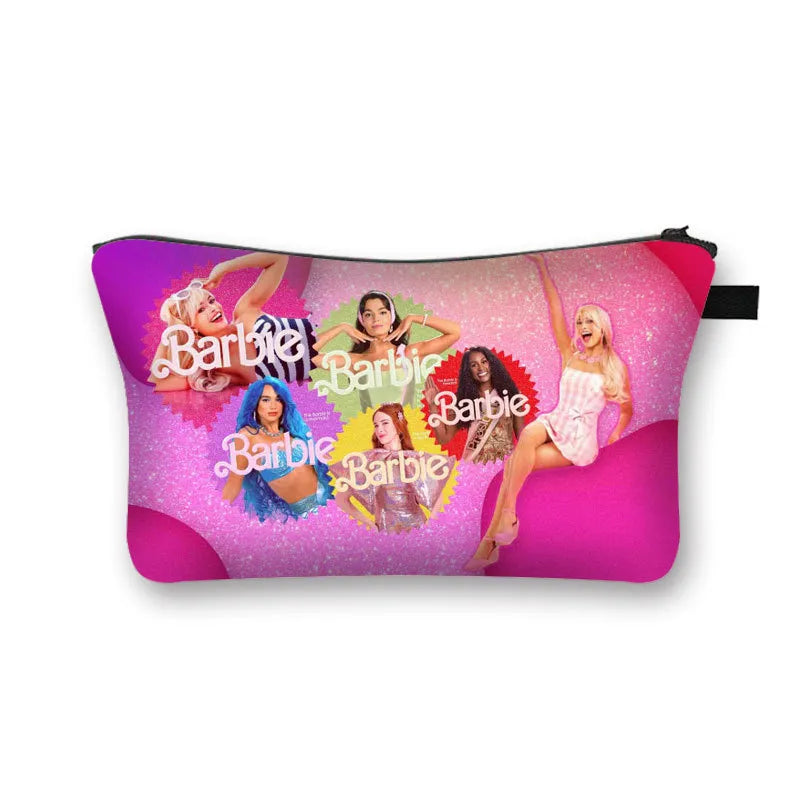 Fashion Barbie Cosmetic Bag - Cute Pink Girls Pencil Case - 4 - Stationary & More - Luggage Tags - 10 - 2024