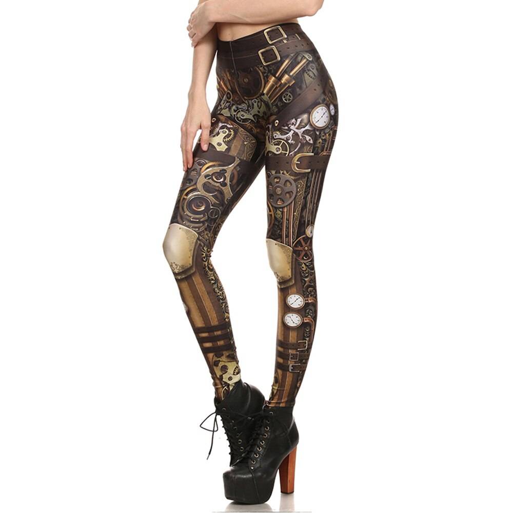 Steampunk Leggings - M / 2 - Bottoms - Activewear - 3 - 2024