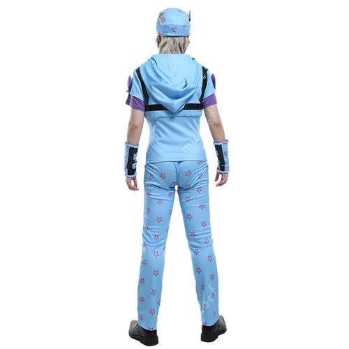 Johnny Joestar Steel Ball Run Cosplay Costume Set - T-Shirts - Cosplay - 2