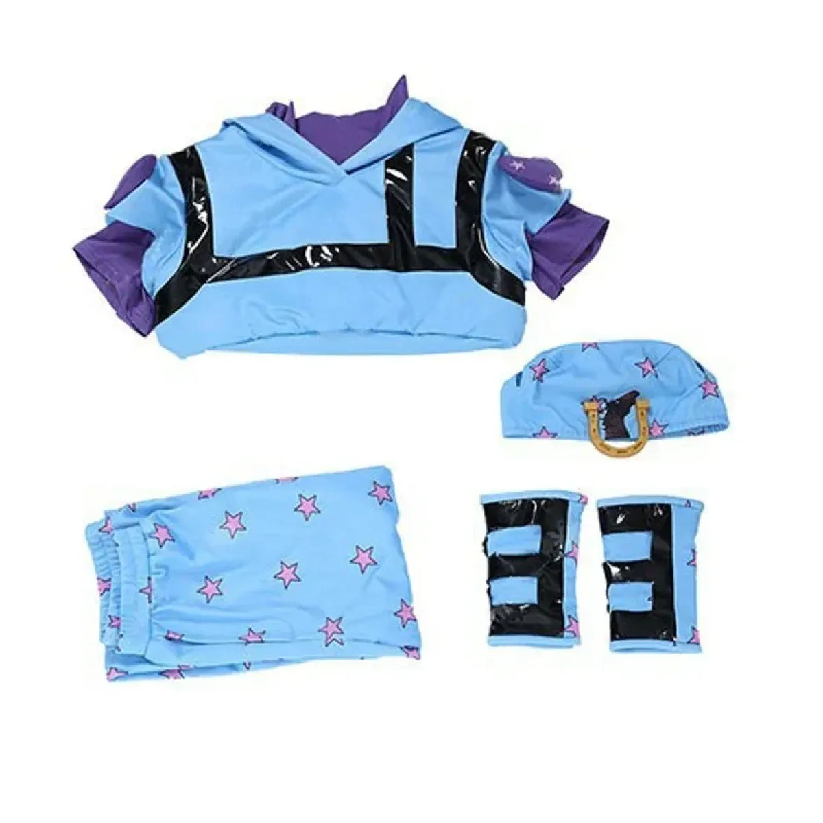 Johnny Joestar Steel Ball Run Cosplay Costume Set - T-Shirts - Cosplay - 4