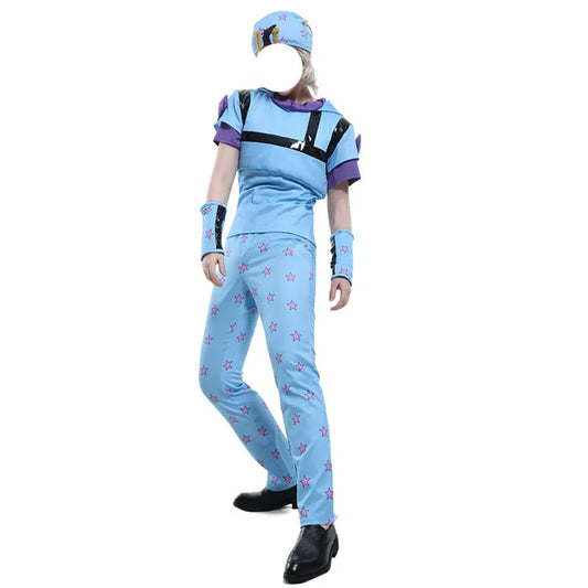 Johnny Joestar Steel Ball Run Cosplay Costume Set - T-Shirts - Cosplay - 5