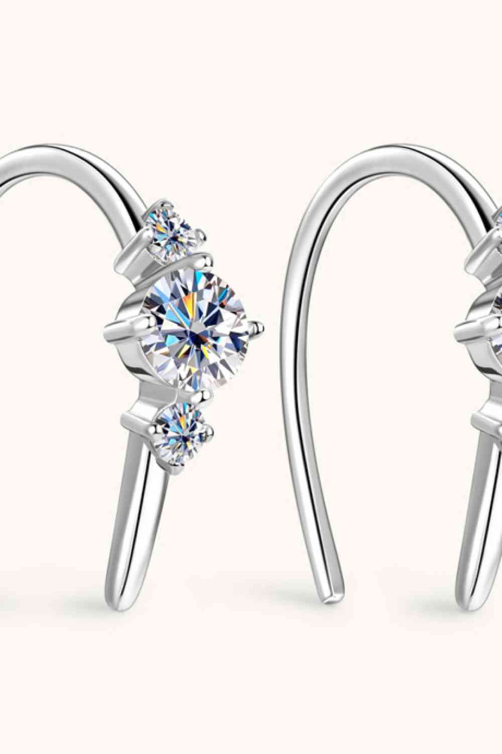 Moissanite 925 Sterling Silver Earrings - Women’s Jewelry - Earrings - 6 - 2024