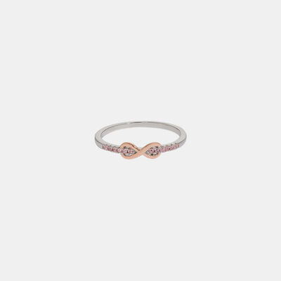 Zircon 925 Sterling Silver Ring - Blush Pink / 5 - Rings - Rings - 4 - 2024