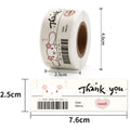 Sanrio My Melody Thank You Sticker Roll (120pcs) - Stationery & More - Stationary & More - 3