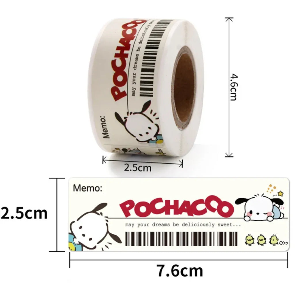 Sanrio My Melody Thank You Sticker Roll (120pcs) - Stationery & More - Stationary & More - 4