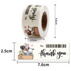 Sanrio My Melody Thank You Sticker Roll (120pcs) - Stationery & More - Stationary & More - 5