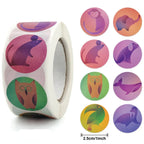 Cute Animal Thank You Stickers Roll - 100-500 PCS - Stickers - 4