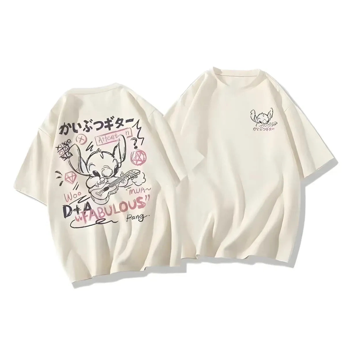 Harajuku Stitch Graphic T-Shirt - T-Shirts - T-Shirts - 4