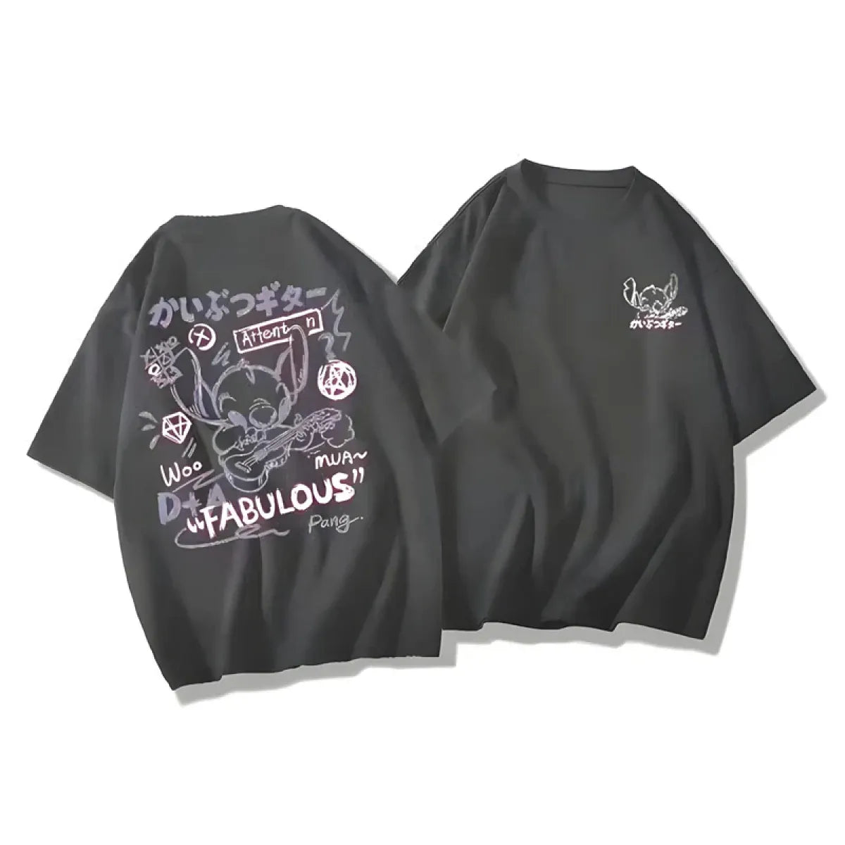 Harajuku Stitch Graphic T-Shirt - T-Shirts - T-Shirts - 5