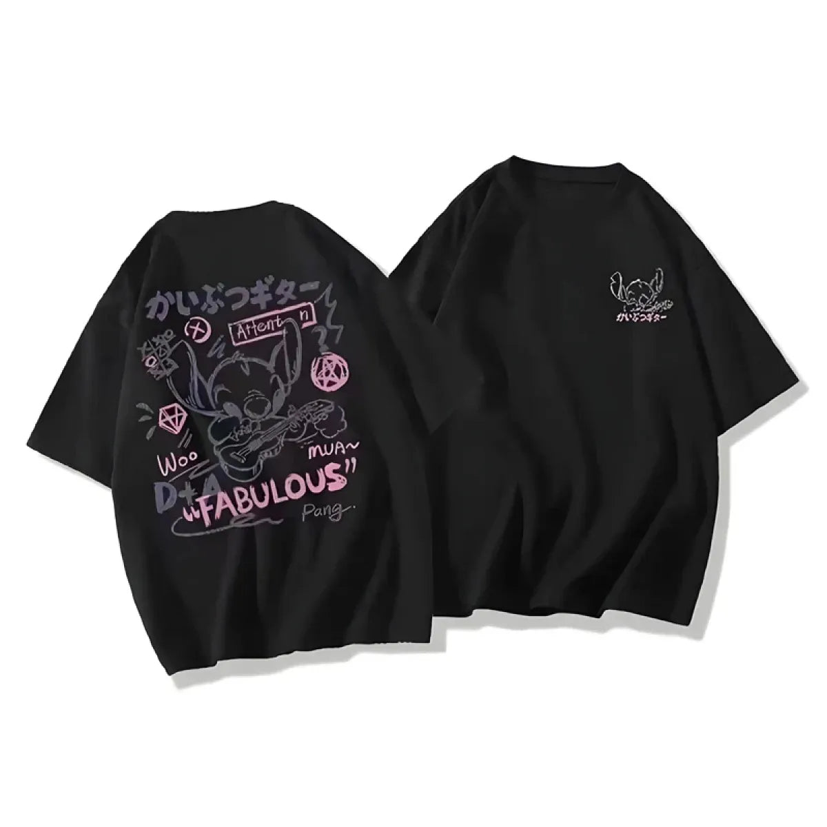 Harajuku Stitch Graphic T-Shirt - T-Shirts - T-Shirts - 6