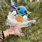 Stitch Plush Flower Bouquet – Kawaii Handmade Gift for Valentine - Christmas - Plushie - 13