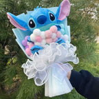 Kawaii Stitch Plush Bouquet – Crochet Flowers Graduation & Valentine Gift - Harajuku Style - Plushie - 10