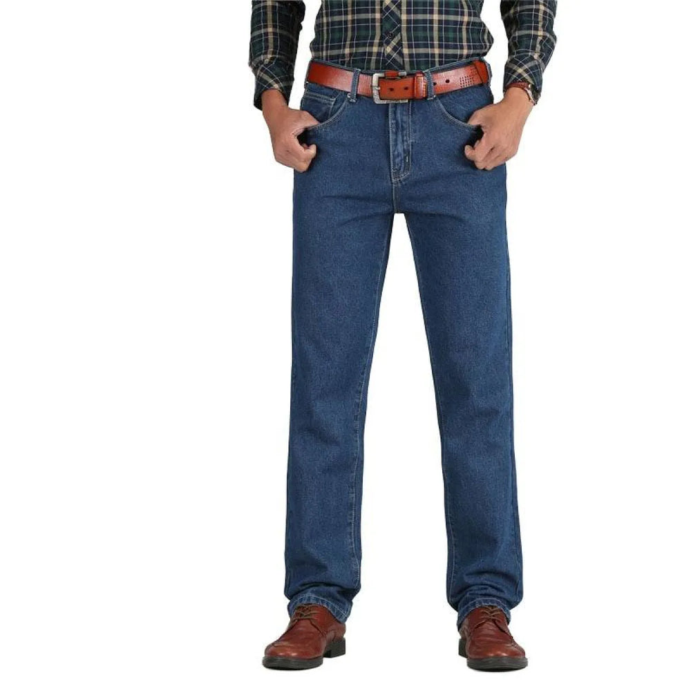 Straight Classic Denim Pants - Bottoms - 1