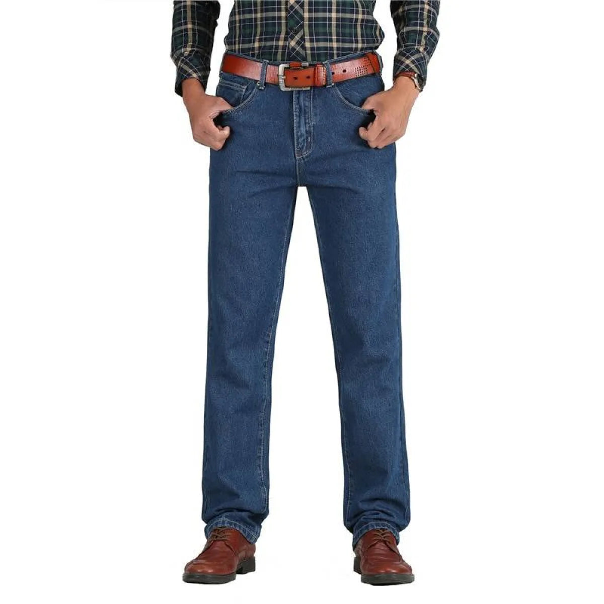 Straight Classic Denim Pants - Bottoms - 7