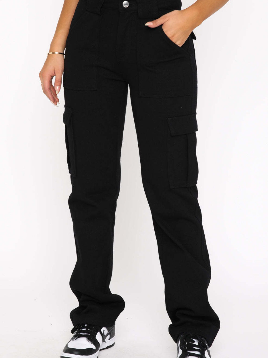 Straight Leg Cargo Pants - Bottoms - Pants - 4 - 2024