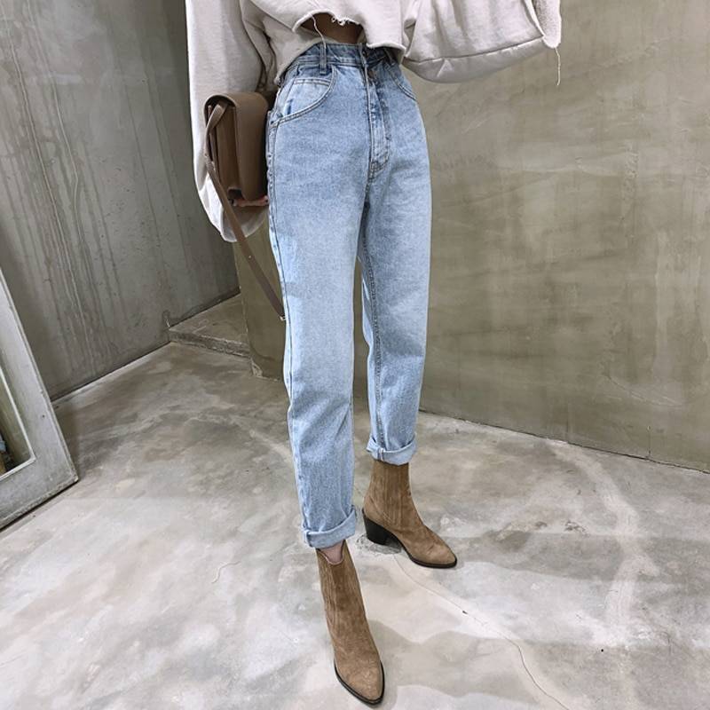 Straight Loose Denim Jeans - Bottoms - Pants - 3 - 2024