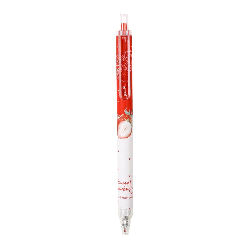 3 Pc Strawberry Gel Pen - Stationary & More - Pens - 4 - 2024