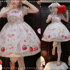 Strawberry Milk Lolita Dress - All Dresses - 5