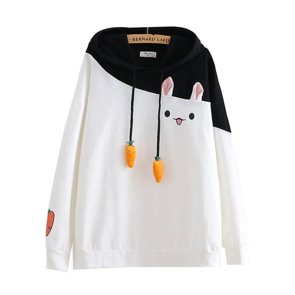 Street Fashion Bunny Hoodie - Women’s Clothing & Accessories - 2