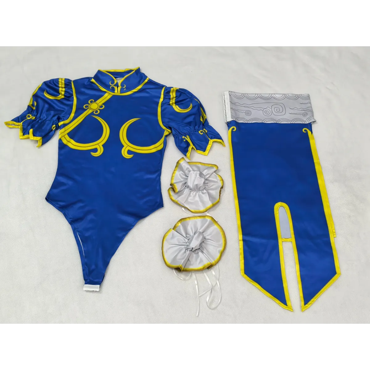 Chun Li Cosplay Costume Street Fighter Blue Cheongsam Kawaii Stop Chun Li Cosplay Costume Street Fighter Blue Cheongsam Kawaii Stop