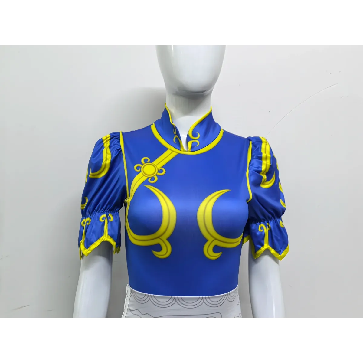 Chun Li Cosplay Costume Street Fighter Blue Cheongsam Kawaii Stop Chun Li Cosplay Costume Street Fighter Blue Cheongsam Kawaii Stop