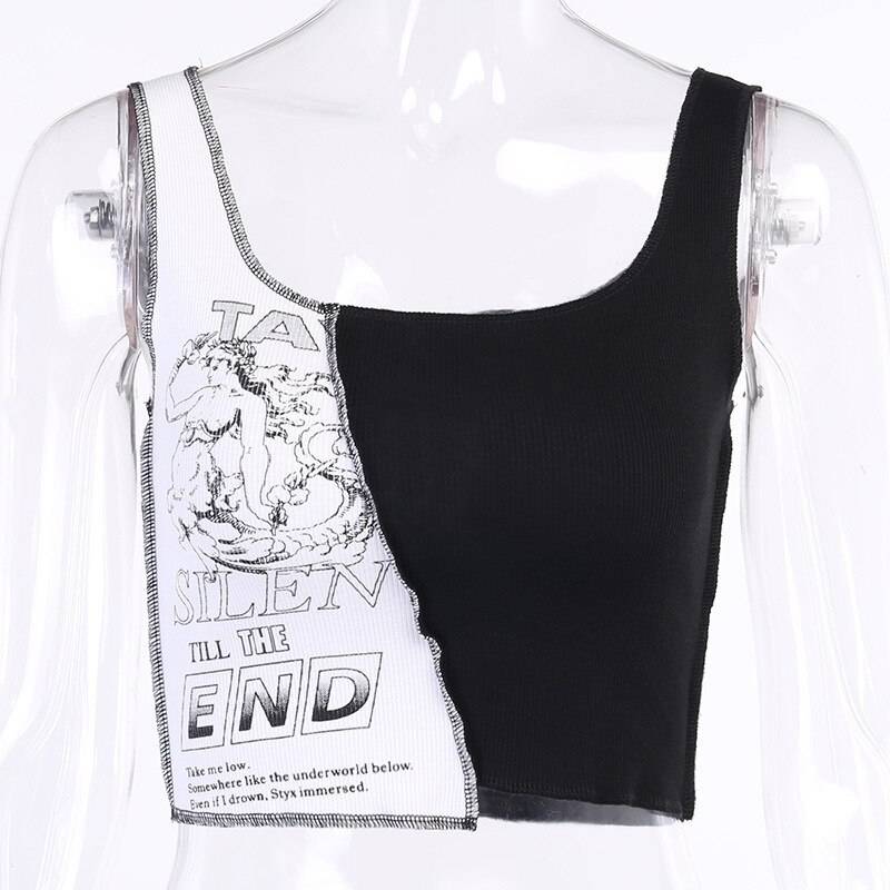 Streetwear Punk Style Crop Top - Women’s Clothing & Accessories - Shirts & Tops - 15 - 2024