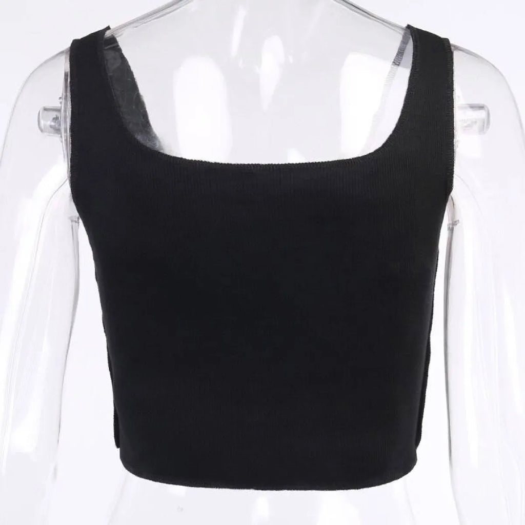 Streetwear Punk Style Crop Top - Women’s Clothing & Accessories - 17