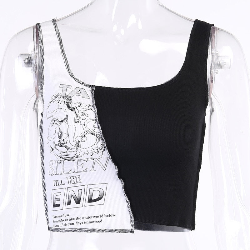 Streetwear Punk Style Crop Top - Women’s Clothing & Accessories - Shirts & Tops - 6 - 2024