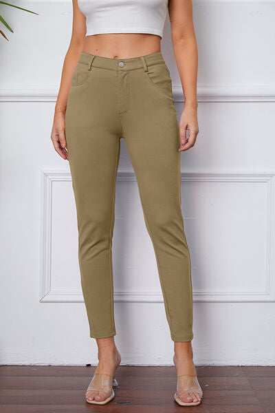 StretchyStitch Pants - Khaki / S - Bottoms - Pants - 14 - 2024