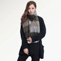 Warm Wide Striped Pashmina Scarf - Women’s Clothing & Accessories - 7