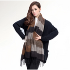 Warm Wide Striped Pashmina Scarf - Women’s Clothing & Accessories - 4