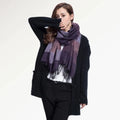 Warm Wide Striped Pashmina Scarf - Women’s Clothing & Accessories - 6