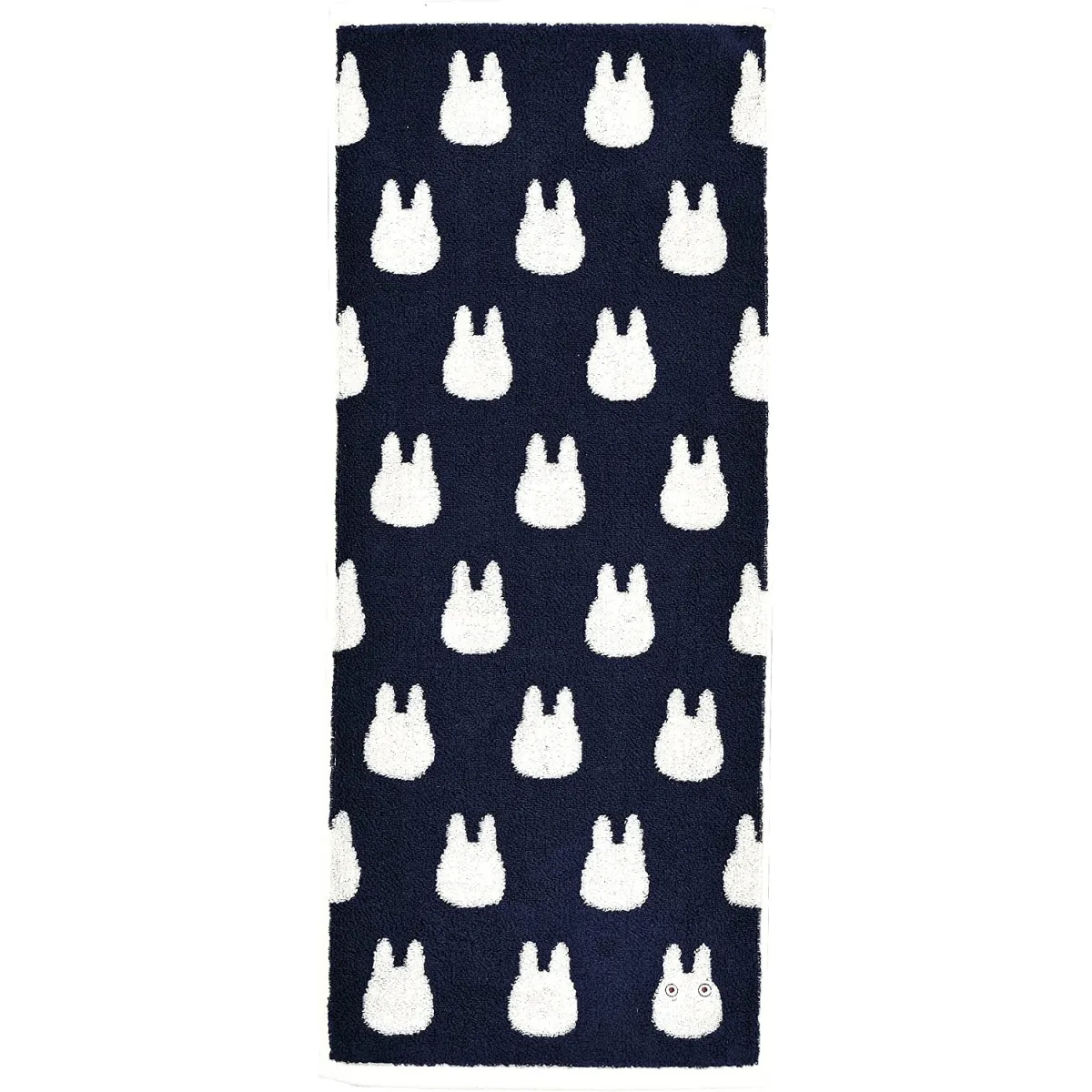 Studio Ghibli Silhouette Series (Face Towel) My Neighbor Totoro Marushin Silhouette Towel Series Blue - Gifts - Towels