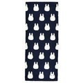 Studio Ghibli Silhouette Series (Face Towel) My Neighbor Totoro Marushin Silhouette Towel Series Blue - Gifts - Towels