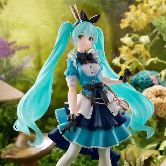 Hatsune Miku Alice in Wonderland Figure – Blue Dress Collectible - Miku - With Box / 21CM - All Dresses - 2025 - 1